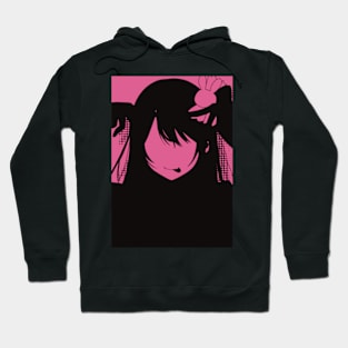 Oshi no Ko or My Star All Anime MC : Ai Hoshino in Awesome Minimalist Vintage Pop Art Design Hoodie